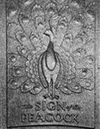 the sign of the peacock