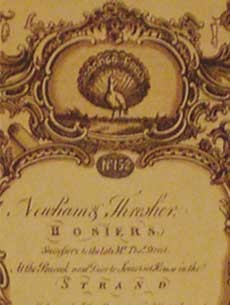 The Sign of the Peacock