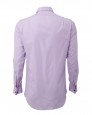 The Egyptian Cotton "Pharaoh Class" Shirt in Lilac with White Stripe