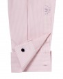 The Egyptian Cotton "Pharaoh Class" Shirt in Pink with White Stripe