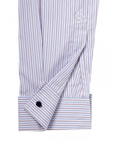 The Egyptian Cotton "Pharaoh Class" Shirt in Blue & Purple 
