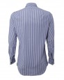 The Contrast City Shirt in Blue Bengal Stripe