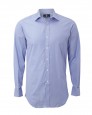 The "Rameses" End-On-End Egyptian Cotton Shirt in Aswan Blue