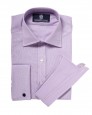 The "Rameses" End-On-End Egyptian Cotton Shirt in Luxor Lilac