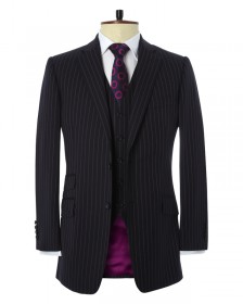 The Thresher "Villiers" Modern Stripe Three-Piece