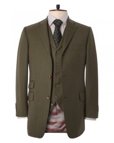 The Thresher "Antler" Three-Button Country Suit