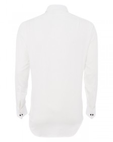The Essential Expert Shirt in Antarctic White Herringbone