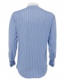 The Contrast City Shirt in Blue & White Stripe