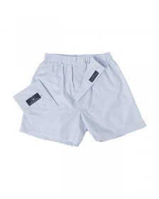 The "Leon Sphinx" Boxer in 100% Egyptian Cotton, Sky Stripe