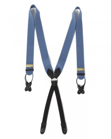 The Boxcloth Brace in Bullingdon Blue Wool