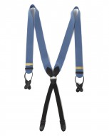 The Boxcloth Brace in Bullingdon Blue Wool