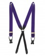 The Boxcloth Brace in Palatine Purple Box Cloth