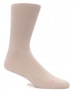 The "Victory" 100% Cotton Full-Calf Sock in Lobster Pink