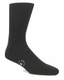 The "Hardy" 90% Merino Wool Full-Calf Sock in Home-Fire Charcoal